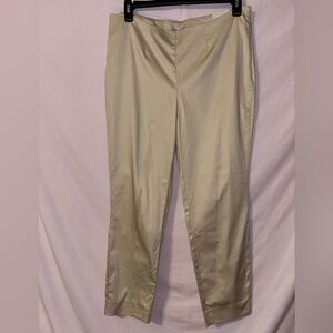 Larry Levine Classic Cream Trousers